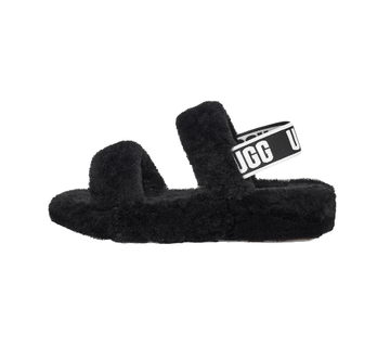 OH Yeah Slide Slippers - Black