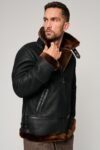 Jason Sheepskin B-3 Bomber Jacket