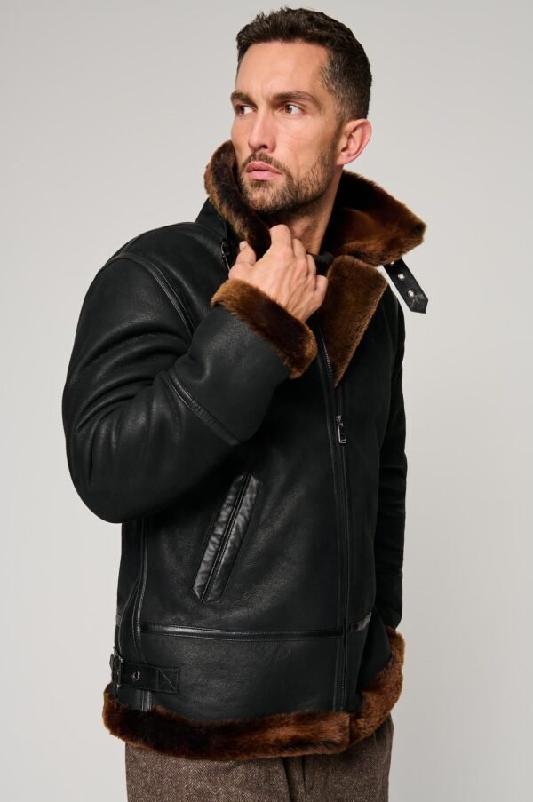 Jason Sheepskin B-3 Bomber Jacket
