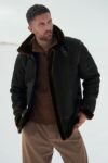 Jason Sheepskin B-3 Bomber Jacket