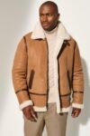 Jason Sheepskin B-3 Bomber Jacket