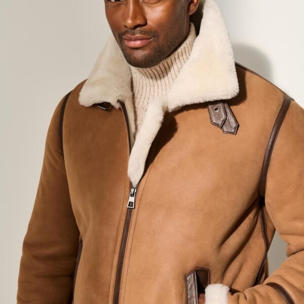 Jason Sheepskin B-3 Bomber Jacket