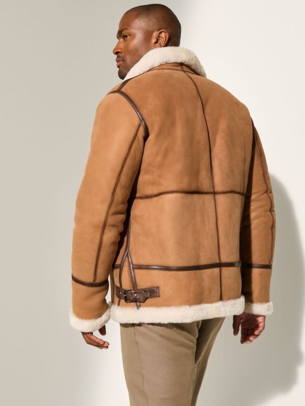 Jason Sheepskin B-3 Bomber Jacket