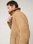 Lance Distressed Sheepskin Jacket