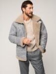 Jason Limited Edition Sheepskin B-3 Bomber Jacket