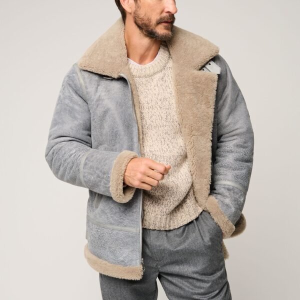 Jason Limited Edition Sheepskin B-3 Bomber Jacket