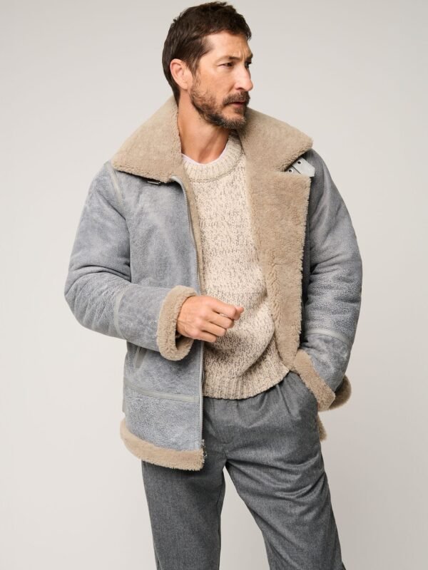 Jason Limited Edition Sheepskin B-3 Bomber Jacket