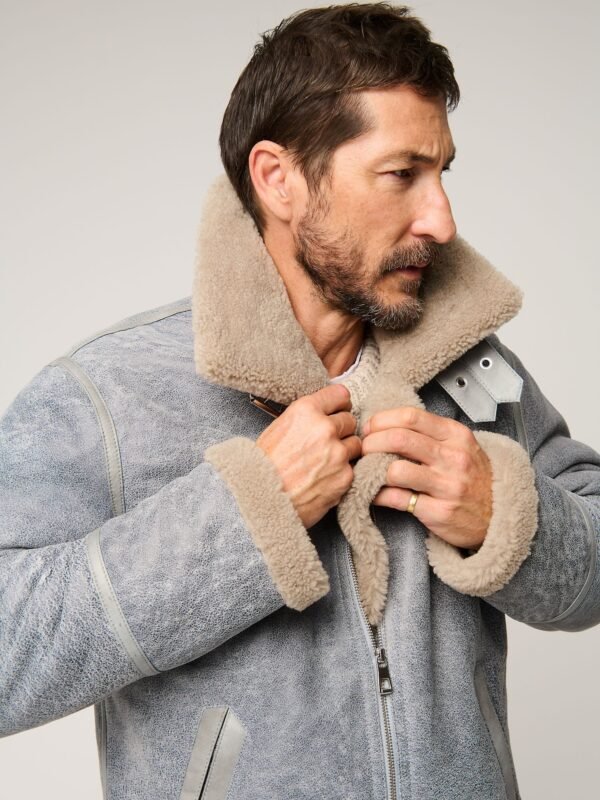 Jason Limited Edition Sheepskin B-3 Bomber Jacket