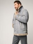 Jason Limited Edition Sheepskin B-3 Bomber Jacket