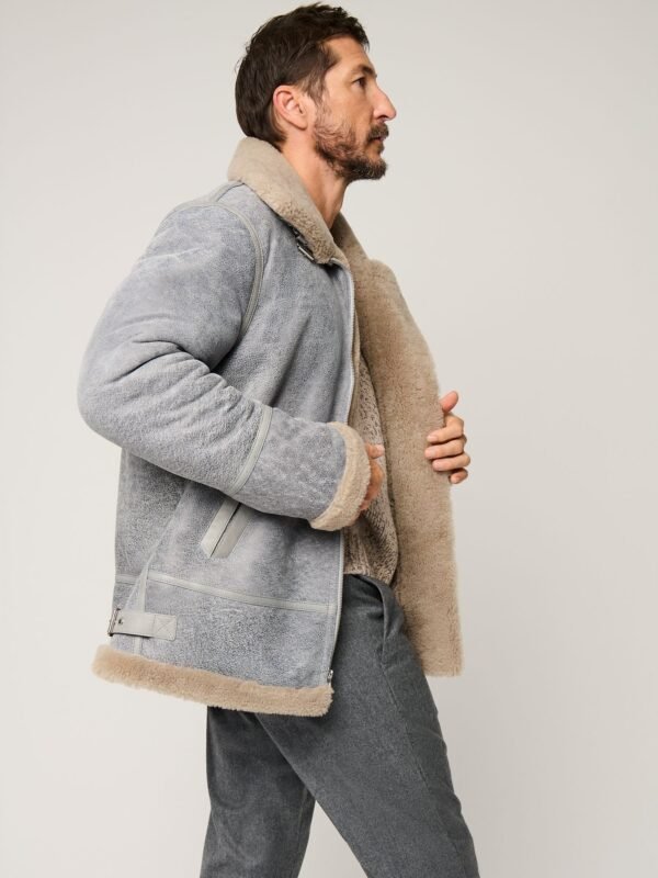 Jason Limited Edition Sheepskin B-3 Bomber Jacket
