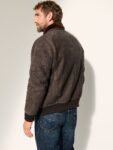 Cyrus Sheepskin Bomber Jacket