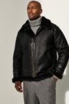 Classic Sheepskin B-3 Bomber Jacket
