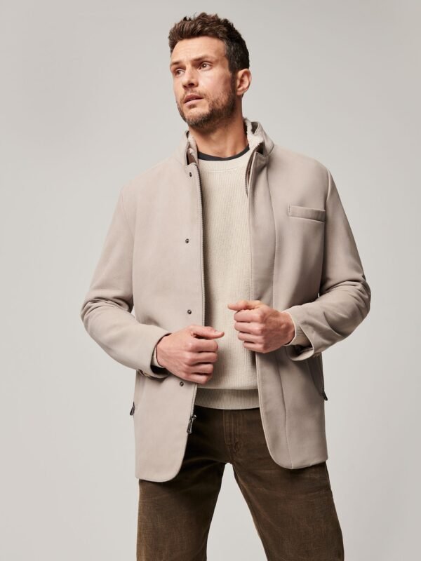 Steven Leather Blazer