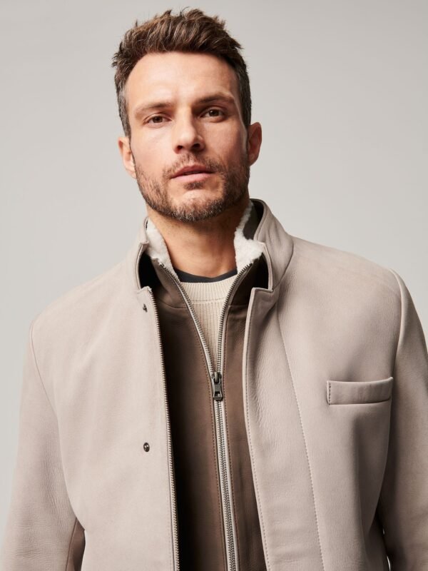 Steven Leather Blazer