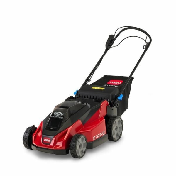 Toro 21620 21″ 60V Stripe Battery RWD Self-Propelled Mower (5.0ah Battery)