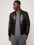 Rocco Leather Baseball Jacket