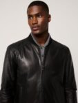 Rocco Leather Baseball Jacket