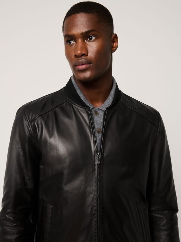 Rocco Leather Baseball Jacket
