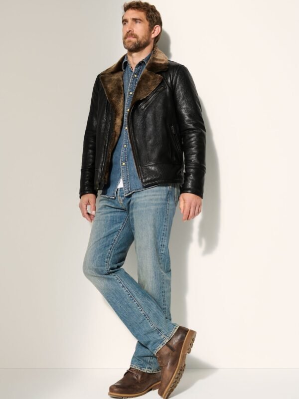 Axel Leather Moto Jacket