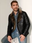 Axel Leather Moto Jacket