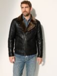 Axel Leather Moto Jacket