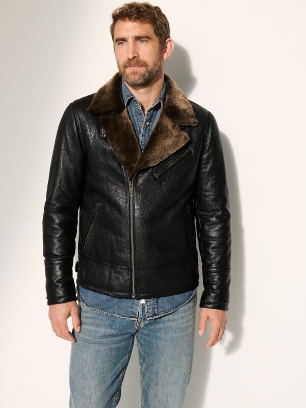 Axel Leather Moto Jacket