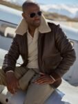Curtis Leather A-2 Bomber Jacket