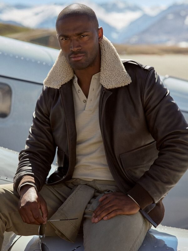 Curtis Leather A-2 Bomber Jacket