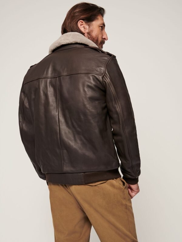Curtis Leather A-2 Bomber Jacket