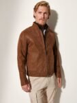 Lawrence Reversible Suede Leather Jacket