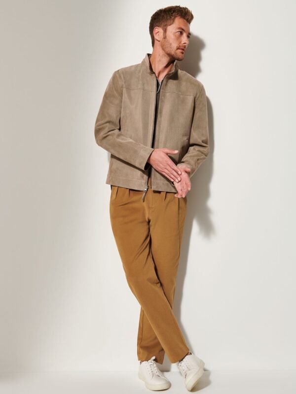 Lawrence Reversible Suede Leather Jacket