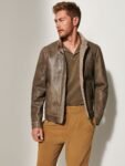 Lawrence Reversible Suede Leather Jacket
