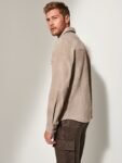 Max Reversible Suede Leather Shirt Jacket