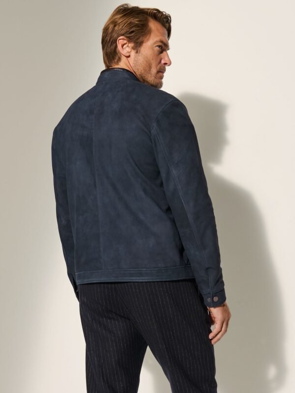 Zachary Distressed Leather Jacket