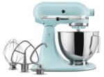 Deluxe 4.5 Quart Tilt-Head Stand Mixer - Mineral Water Blue
