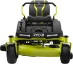 RYOBI 42 in. 100 Ah Battery Electric Riding Zero Turn Mower RY48ZTR100