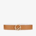 Fendi Black Leather Belt