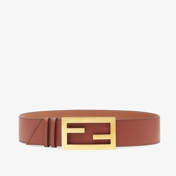 Fendi Black Leather Belt