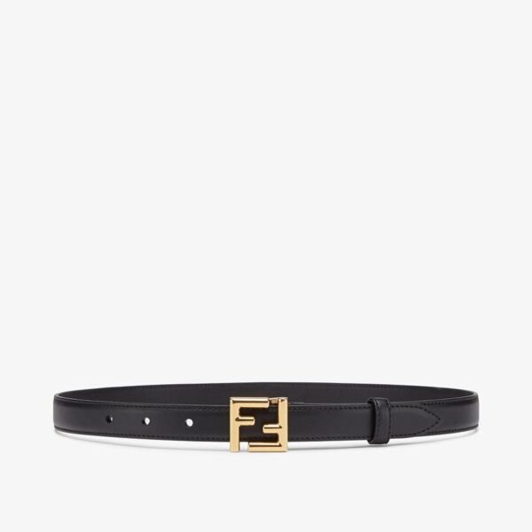 Fendi Brown Leather Belt