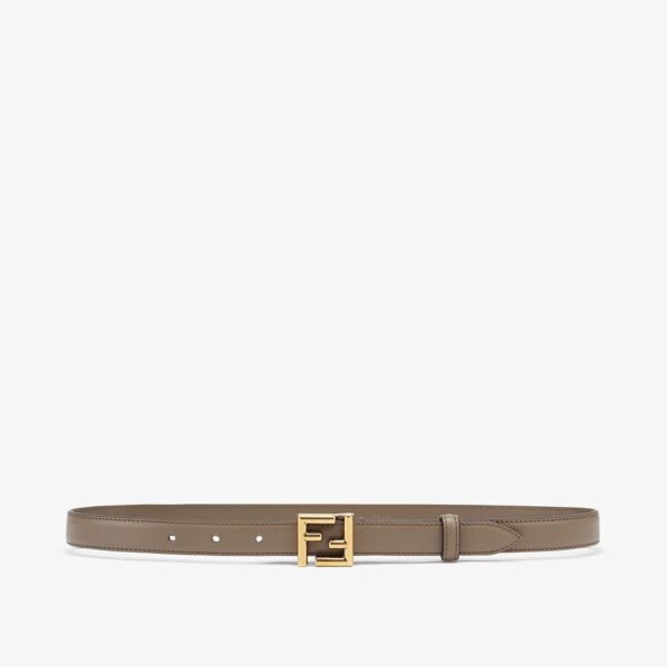 Fendi Brown Leather Belt