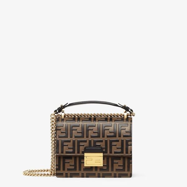 Fendi Brown Leather Mini-bag