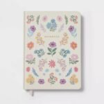 240 Sheet College Ruled Journal 7.75"x5.5" Bookbound Floral
