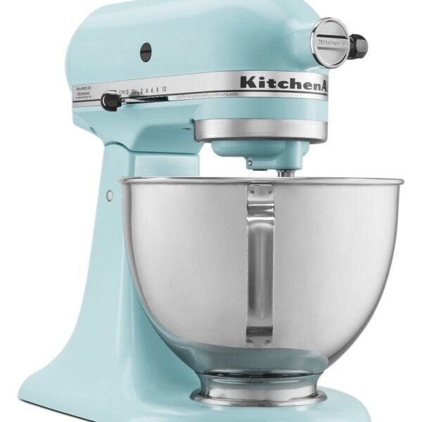Deluxe 4.5 Quart Tilt-Head Stand Mixer - Mineral Water Blue