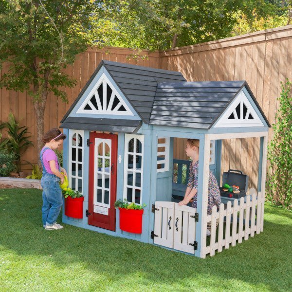 Timber Trail Wooden Outdoor Playhouse