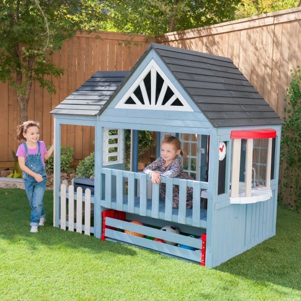 Timber Trail Wooden Outdoor Playhouse
