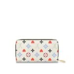 Louis Vuitton Game On Zippy Wallet White