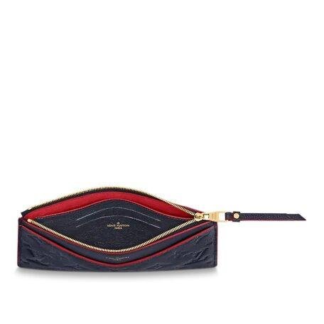 Louis Vuitton POCHETTE MÉLANIE BB Navy Blue/Red