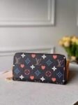 Louis Vuitton GAME ON ZIPPY WALLET Black
