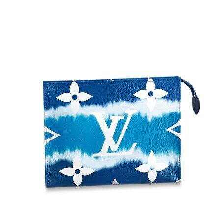 Louis Vuitton ESCALE TOILETRY POUCH 26 Blue