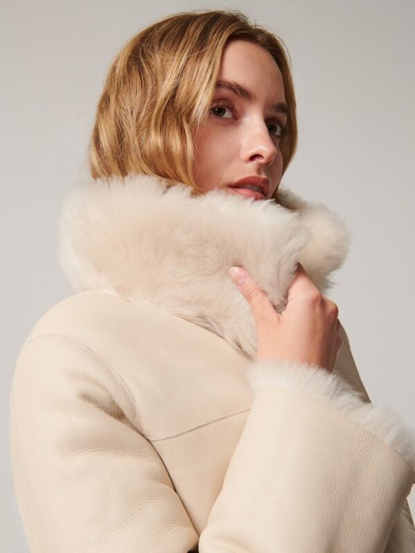 Kylie Reversible Sheepskin Jacket